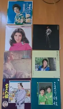 八代亜紀 その他レコード７枚セット