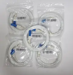 FUJIKURA 光ファイバー ケーブル タクナイコード３ｍ 未使用品 ×５本