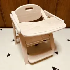 美品 大和屋 アーチ 木製ローチェアⅢ ホワイトウォッシュ