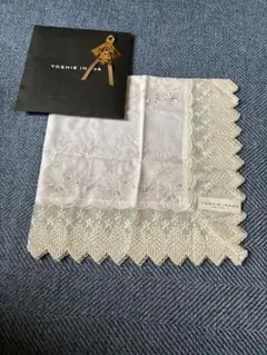 YOSHIE INABA 刺繍入りハンカチ