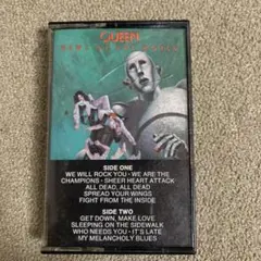 クイーンNEWS OF THE WORLD カセットテープ1977年アメリカ版