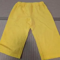 Moujonjon 黄色 ハーフパンツ　130 新品未使用