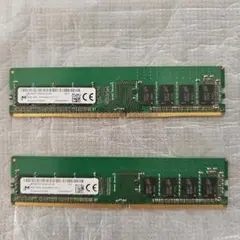 動作品メモリ DDR4-2400 8GBx2 16GB