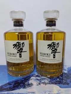 サントリーウイスキー響JAPANESE HARMONY 2本セット。正規品
