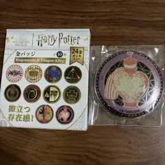 ハリーポッター 金バッジ ラブポーション 缶バッジ
