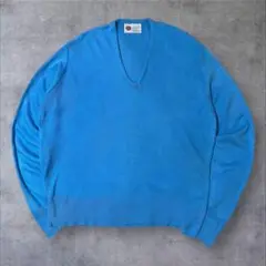 【Sears】80sVネックニットセーターUS輸入アメリカ古着メンズメンズL