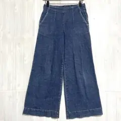 フェアリークロス　ワイドデニム　ウエストゴム