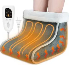 コンセント式‼️6段階温度調節☺️✨足温器✨ フットウォーマー電気足温器足元ヒーター