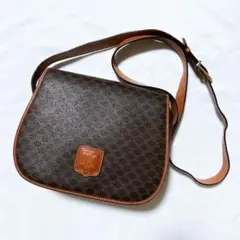 送料無料 美品 セリーヌ マカダム ショルダーバッグ JMB12 M020