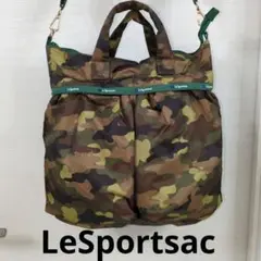 LeSportsac 迷彩柄 バンブーハンドル Sサイズ LeSportsac 迷彩柄 バンブーハンドル Sサイズ バッグ