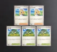 リーリエの決心 ノーマル 2枚　活力の森 3枚　セット