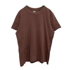 UNIQLO U ユニクロユー 半袖 Tシャツ シンプル ストレッチ L 無地