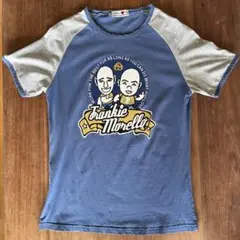 Frankie Morello キャラクターTシャツ　青