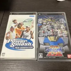 8/22処分予定》中古品　PSPソフト　2点セット