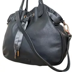 美品 レペット アラベスク　レザー　ショルダーバッグ トートバッグ　黒　2way