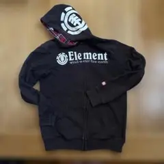 Element 黒 フード付きパーカー