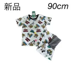 【新品】ミッキー フレンズ ベビー パジャマ 90cm 綿100%