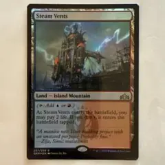 MTG: Steam Vents GRN NM *FOIL* Shockland
