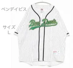 完売品ベンデイビス　BEN DAVIS ストライプ 半袖シャツ Ｌサイズ