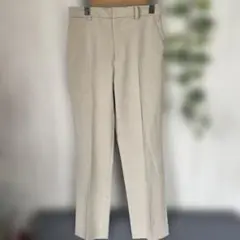 UNIQLO Sサイズベージュ ストレートスラックス