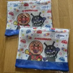 【新品未開封】アンパンマン メッシュバッグ 交通安全キャラバン　JA共済