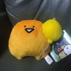 お文具といっしょ ボールチェーン付き 風船ぬいぐるみ ゼリーさん