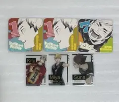 ハイキュー！！ ファンパーク アートコースター 箔押しクリアカード 稲荷崎
