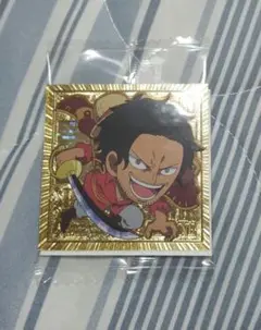 ワンピース　シールウエハース　P ゴールドパラレル　ロジャー
