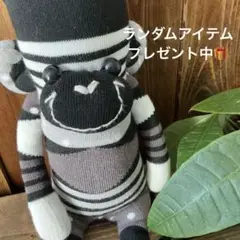 ソックモンキー　しましま