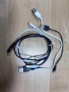 USB充電ケーブルセット 4本セット