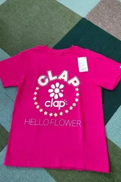 CLAP クラップ　7月発売　クラップフラワー Tシャツ　Мサイズ　 ミカノ