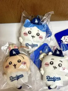 【新品未開封】ちいかわ MLB 2025マスコット ドジャース 3種