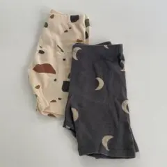 オーガニックズー　organiczoo 短パン　半ズボン　100cm 2枚セット