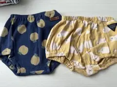 動物柄とフルーツ柄のパンツセット