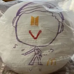 BTS マクドナルドコラボ クッション ユンギ SUGA ホソク J-HOPE BTS マクドナルドコラボ クッション ユンギ SUGA ホソク J-HOPE