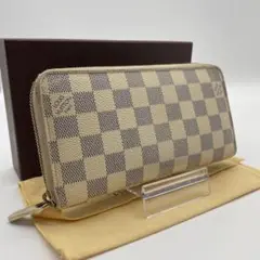 ルイヴィトン✨ダミエ✨アズール✨ジッピーウォレット✨長財布