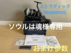 20ストラディック SW6000XG シマノ おまけ多数 新品付属品 箱付き