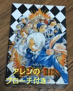 最終価格トランプ　ブローチ風バッジD.Gray-man Dグレアレン・ウォーカー