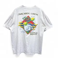 90s Bacardi FEAR 両面プリントTシャツ 930