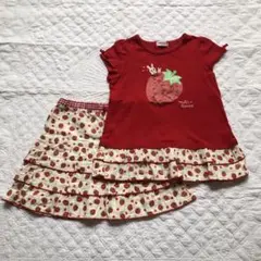 ミキハウス　シャツ&スカート