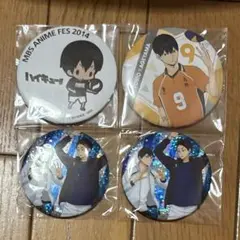 ハイキュー 影山飛雄 まとめ売り MBS ANIME FES 2014 缶バッジ