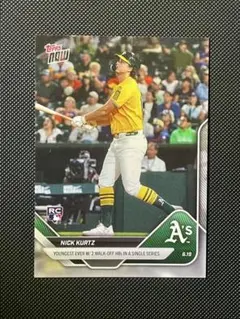 Nick Kurtz 2025 Topps now RC ルーキー　サヨナラHR