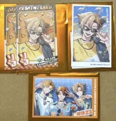 にじさんじ 三ミ一体 伏見ガク ランダムチェキ風カード