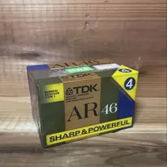 未開封　TDK AR46 カセットテープ 4本入り