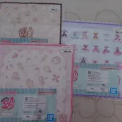 一番くじプリキュア Ｄ賞タオルコレクション３枚セット