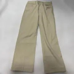 GU ベージュ ワイドパンツ Sサイズ