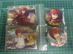 あんスタ 朱桜司 招募缶バッジ 絵馬アクキー