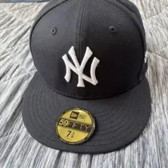 New Era 59FIFTY ネイビーキャップ