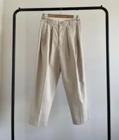 ★23SS Hed Mayner ヘドメイナー スラックス パンツ グレー Hed Mayner ストライプ パンツ | グレー | FARFETCH JP