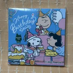 新品★未開封　スヌーピータウン限定　誕生祭　4層ブロックメモ